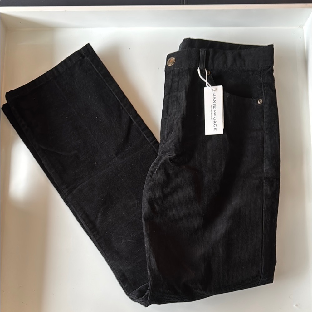 Black Corduroy pants by Janie & Jack